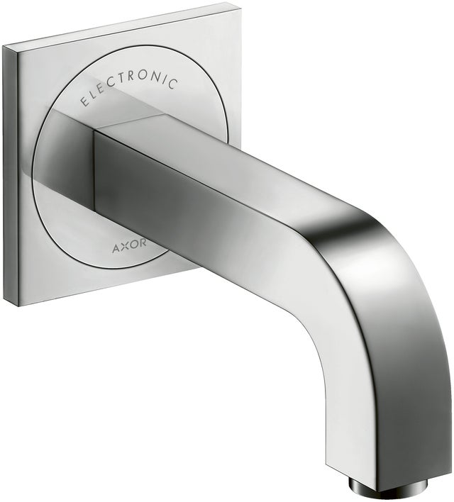 hansgrohe AXOR Citterio Mitigeur électronique de lavabo, alimentation secteur, encastré, détecteur de proximité, saillie 161mm, 39117000, Farbe: