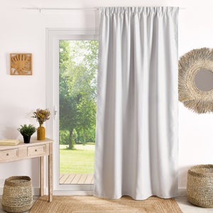 ABAKUHAUS Tenda con occhielli Yellow Chevron, motivo a spina di pesce, linee a zig zag disegnate a mano in stile scarabocchiato, tende decorative a 2 pannelli, 280 cm x 175 cm, blu pallido senape