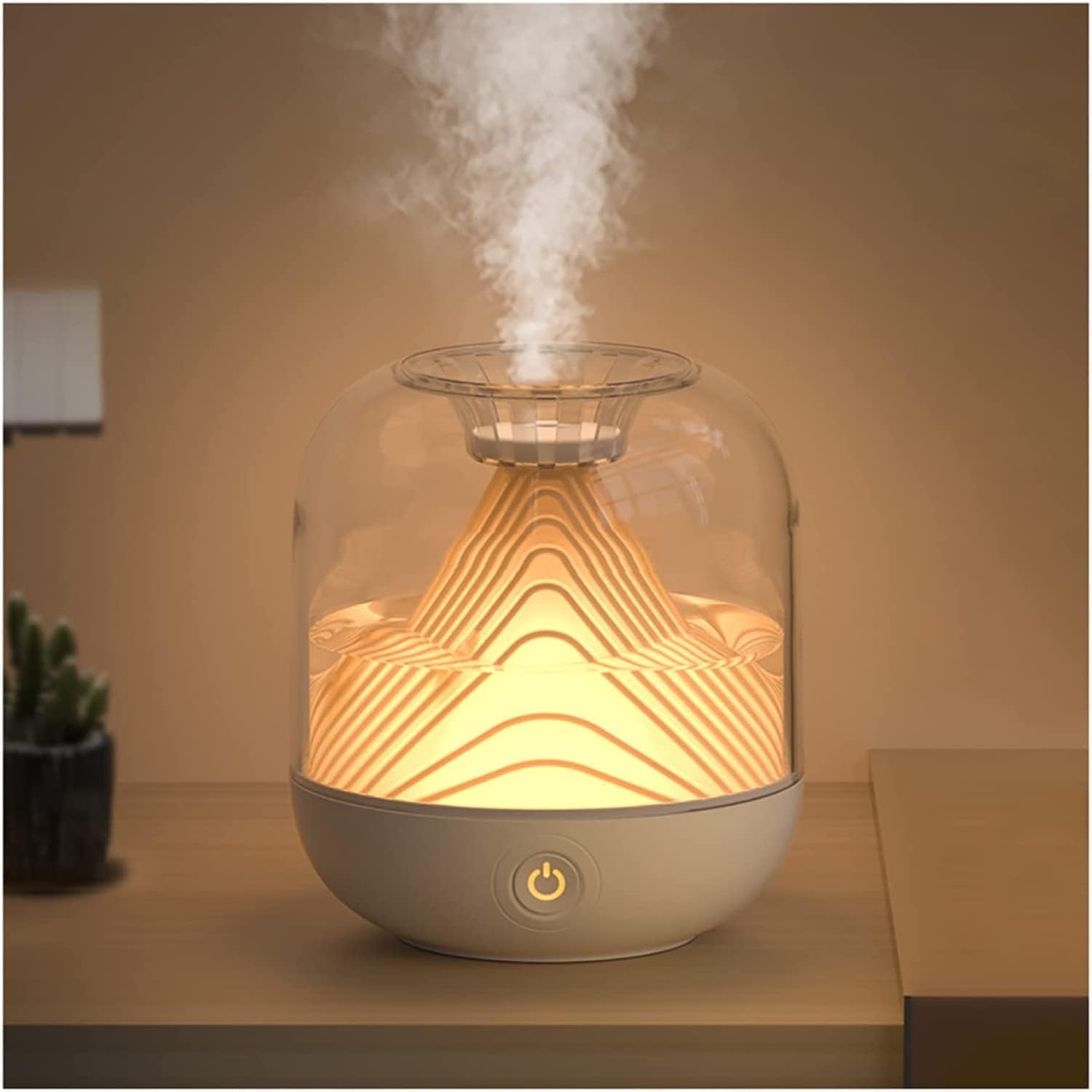 Nawilżacz powietrza napełniany od góry o pojemności 700 ml do sypialni, miniaturowy ultradźwiękowy nawilżacz powietrza USB, automatyczne wyłączanie,