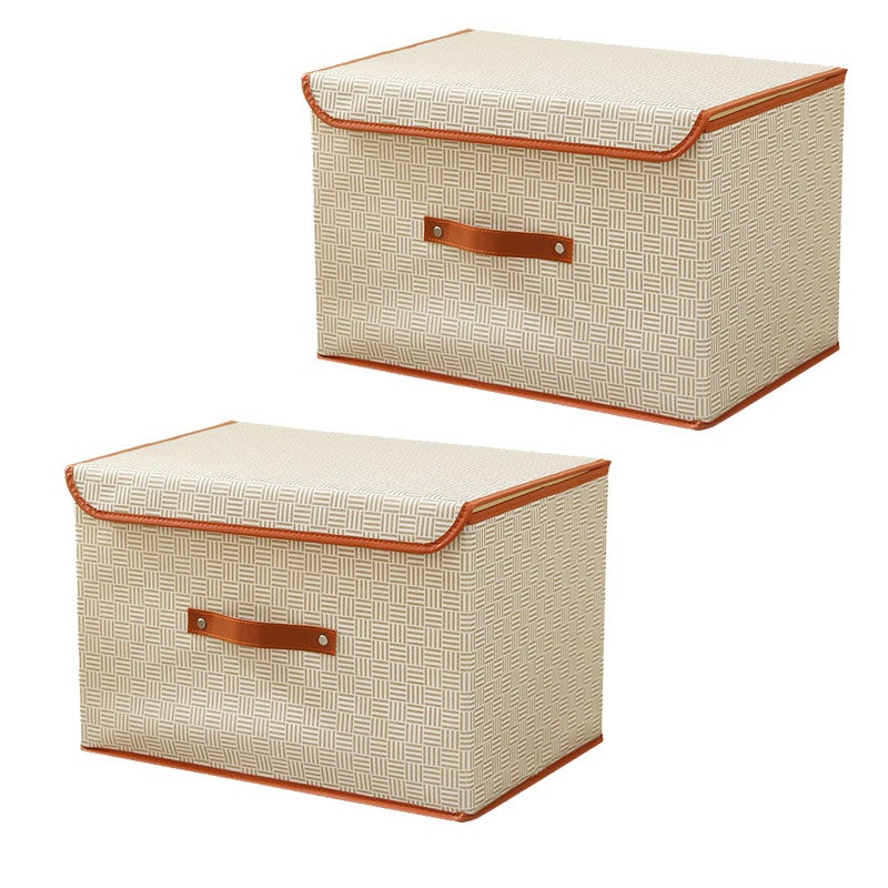 2 Boîtes De Rangement A4 Transparentes Avec Couvercle - Organiseur Documents 30.8x22.6cm