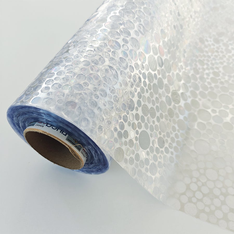 Film vitrostatique Codol. Intimité et décoration. Protection UV à 99%. Pas d'adhésif. Facile à appliquer avec de l'eau. Repositionnable. 46x150cm - 9