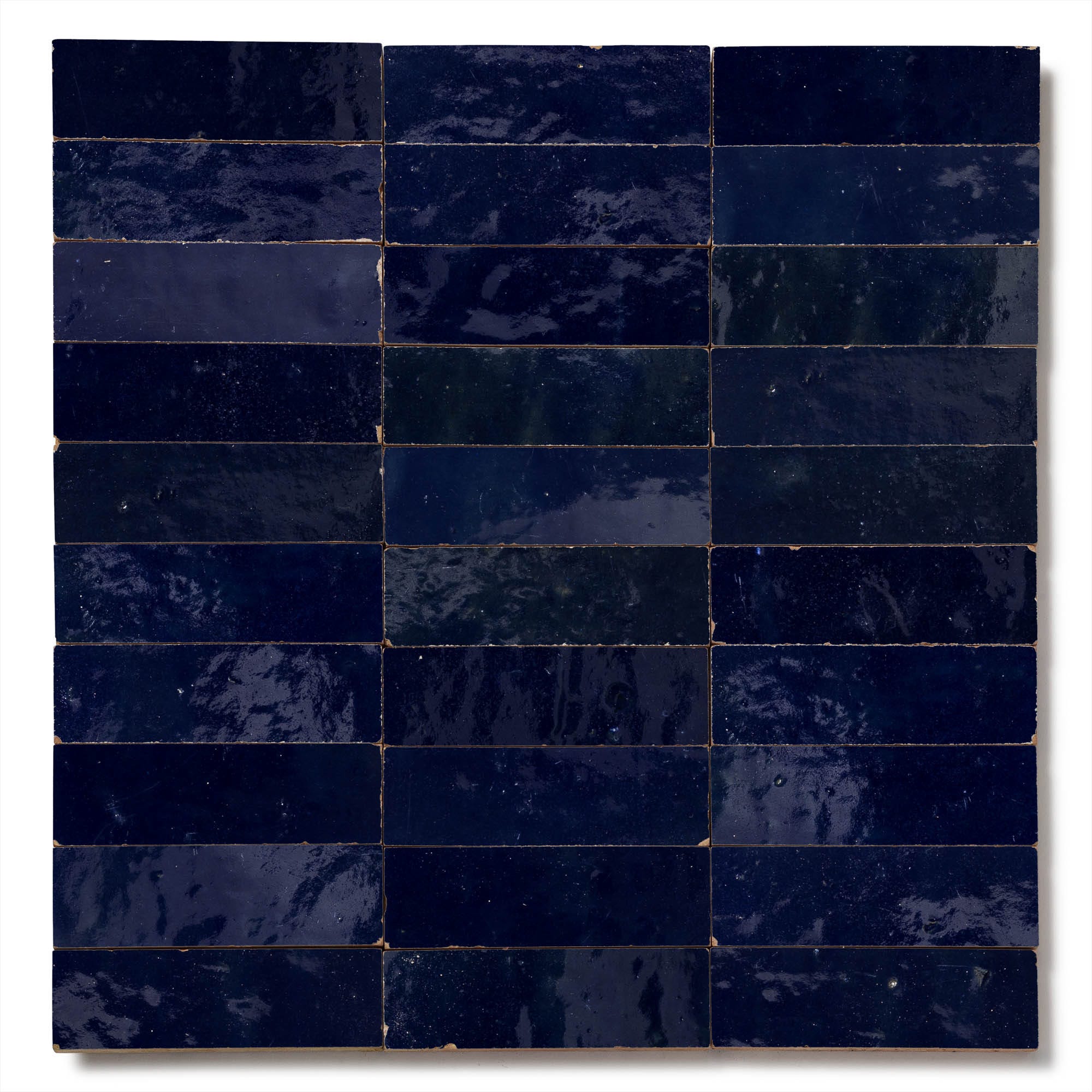 Carrelage Zellige Marocain Bleu Nuit 3x10 cm (vendu par 1 m²) - RO'MA ...