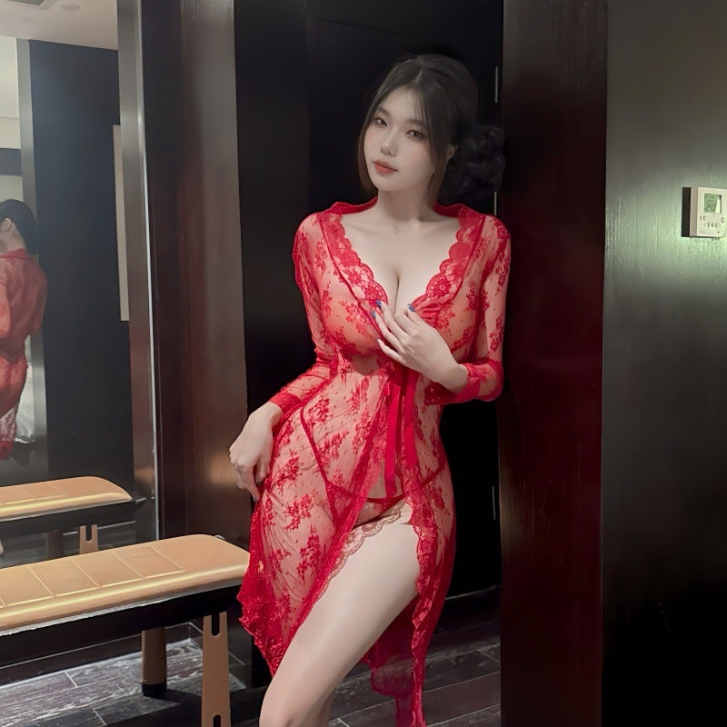 Peignoirs femme, lingerie Saint Valentin, peignoirs, taille unique