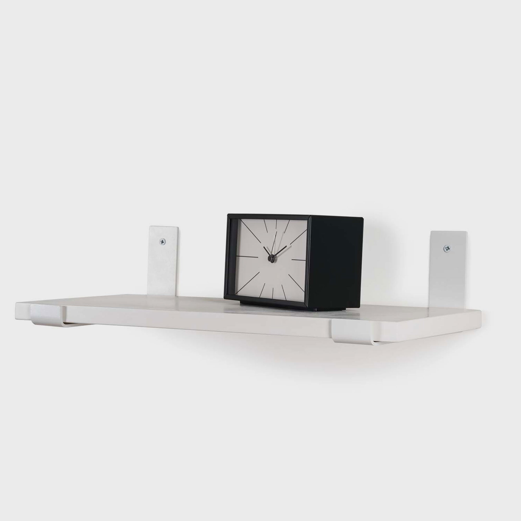 REI | Suporte de Parede para Prateleira 1071 | 204 mm | 40x103x211 mm | Aço Branco Poroso | 15 kg - 6