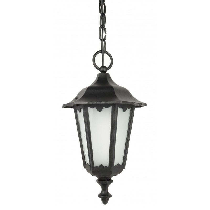 Lampa sufitowa zewnętrzna Retro czarna 1xE27x60W wym: 74 x 21 x 21 cm aluminium SU-MA