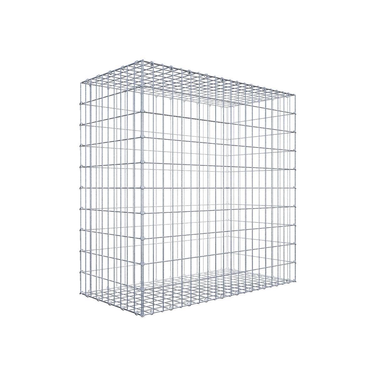 Gabion 100 cm x 100 cm x 50 cm (L x H x P), mailles 5 x 10 cm, Anneaux ...