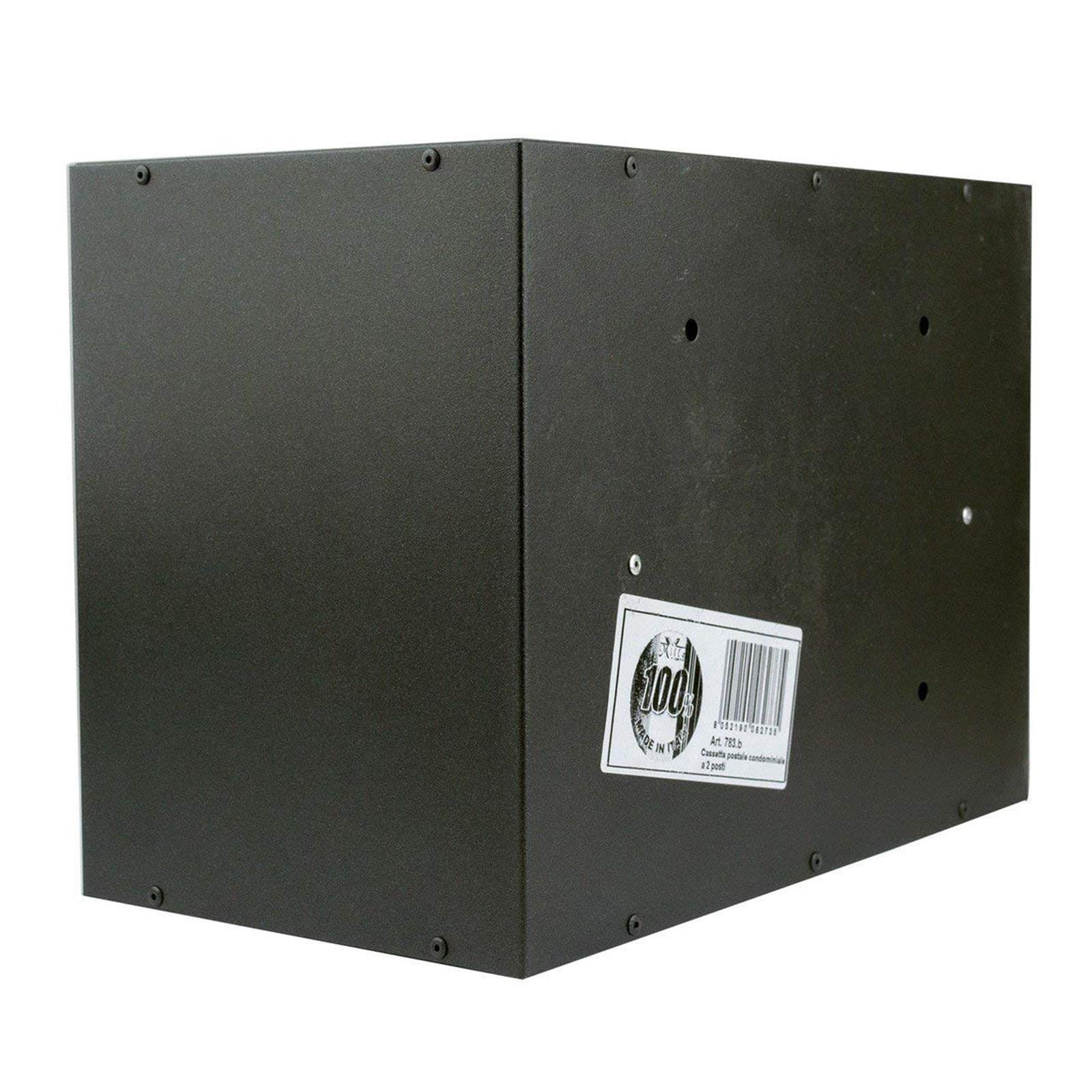 Boîte aux lettres murale modulaire pour copropriété, «&nbsp;Made in Italy&nbsp;», 24&nbsp;emplacements, blanche - 8