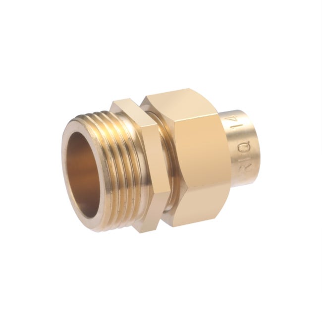 Raccord 2 Pièces 20x27 Pour Tube De 14 - SANILANDES 995014