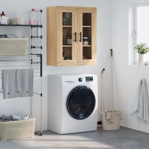 Armoire murale suspendue Chêne marron 69,5x32,5x90 cm
