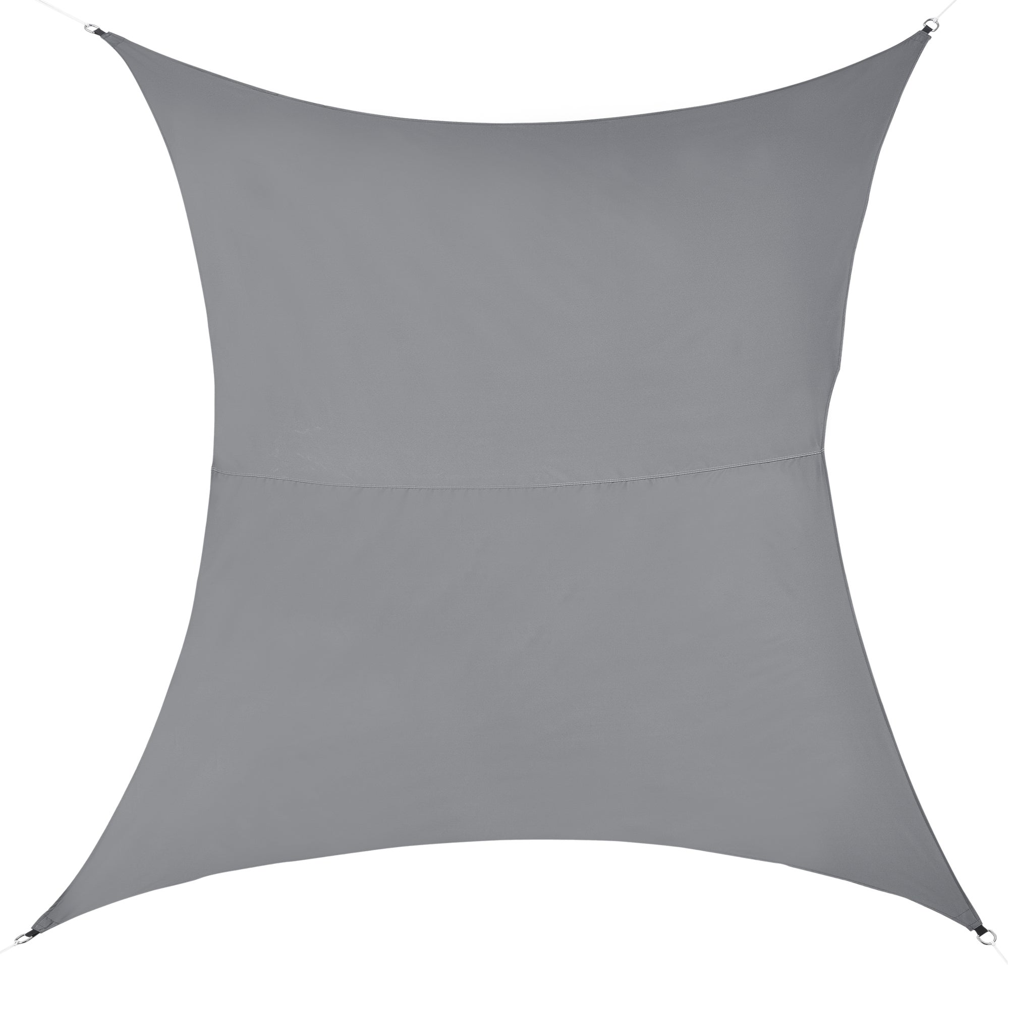Toldo De Vela,Vela Parasol,Toldo Vela De Sombra, Protección Rayos UV Hdpe Negro 160 G M2 4x4x5 8 M Cfw79674 90685111
