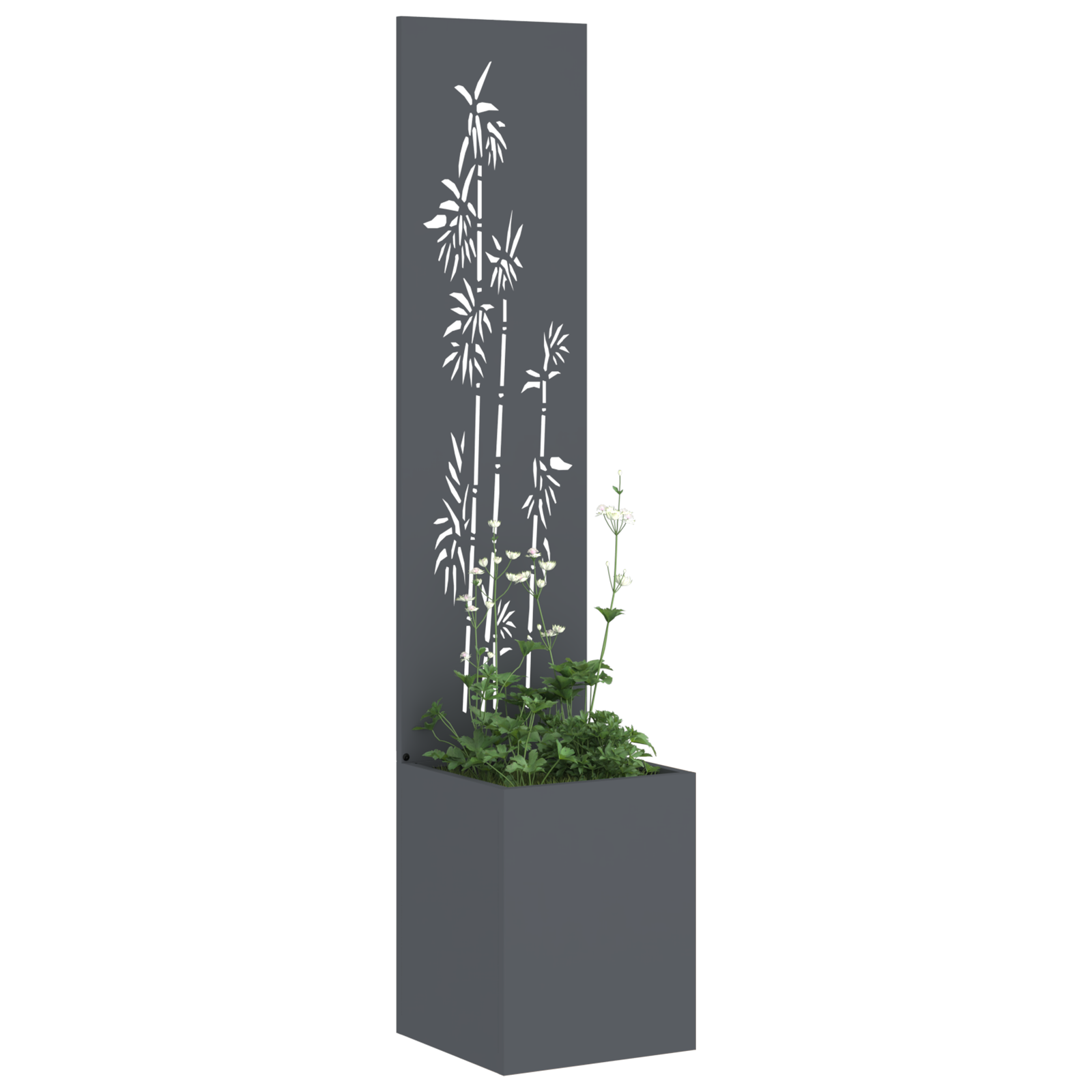 Écran de confidentialité de jardin Anthracite 32 x 140 cm vidaXL - 3