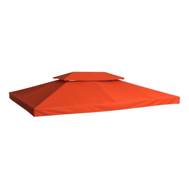 Toiture de remplacement pour pavillons de jardin 3x4m polyester café