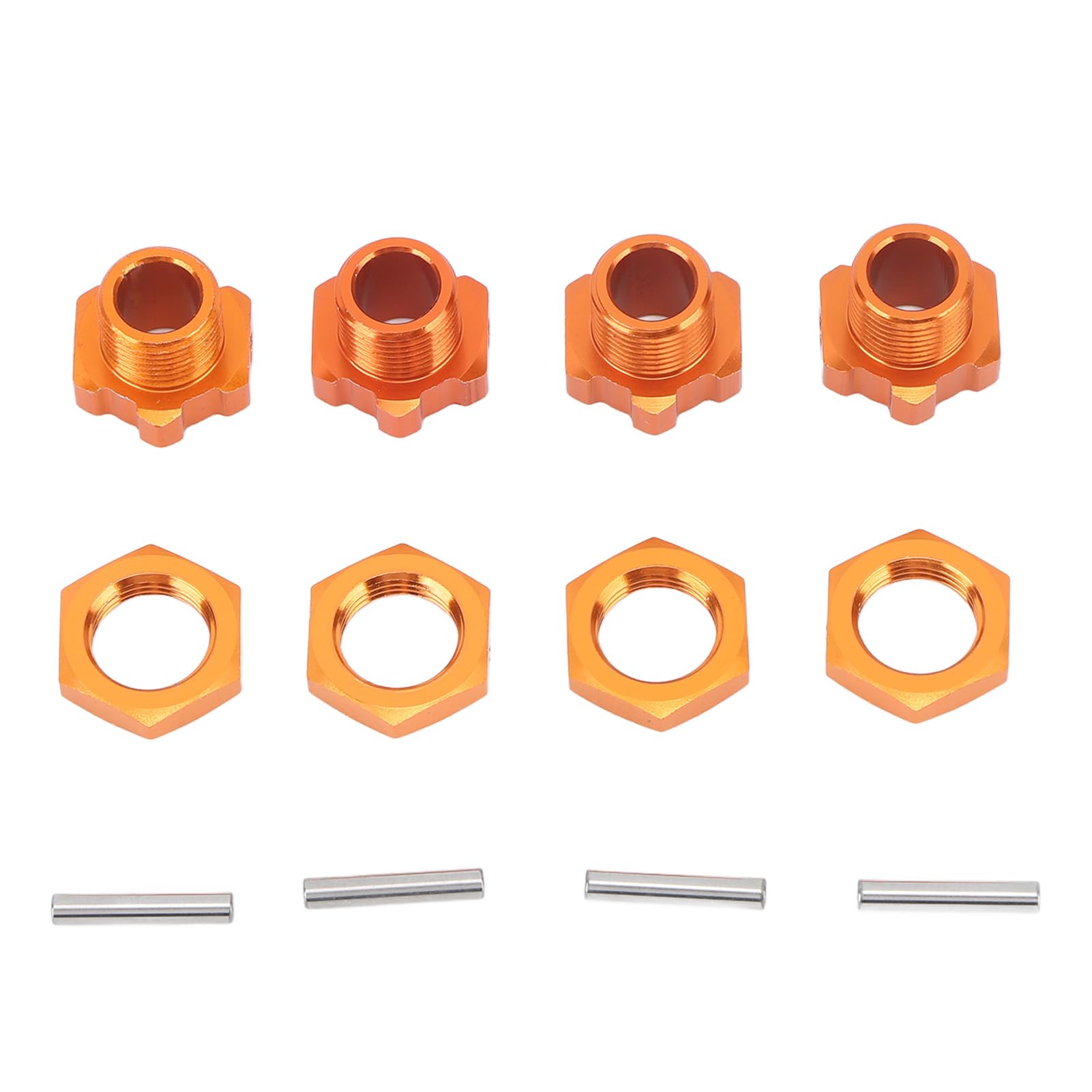 Adattatore Quadro Da 1/2″ A 19 Mm Per Chiave A Cricchetto – In Acciaio Al Vanadio – Con Anello Di Rotazione Rapida E Pulsante Di Espulsione