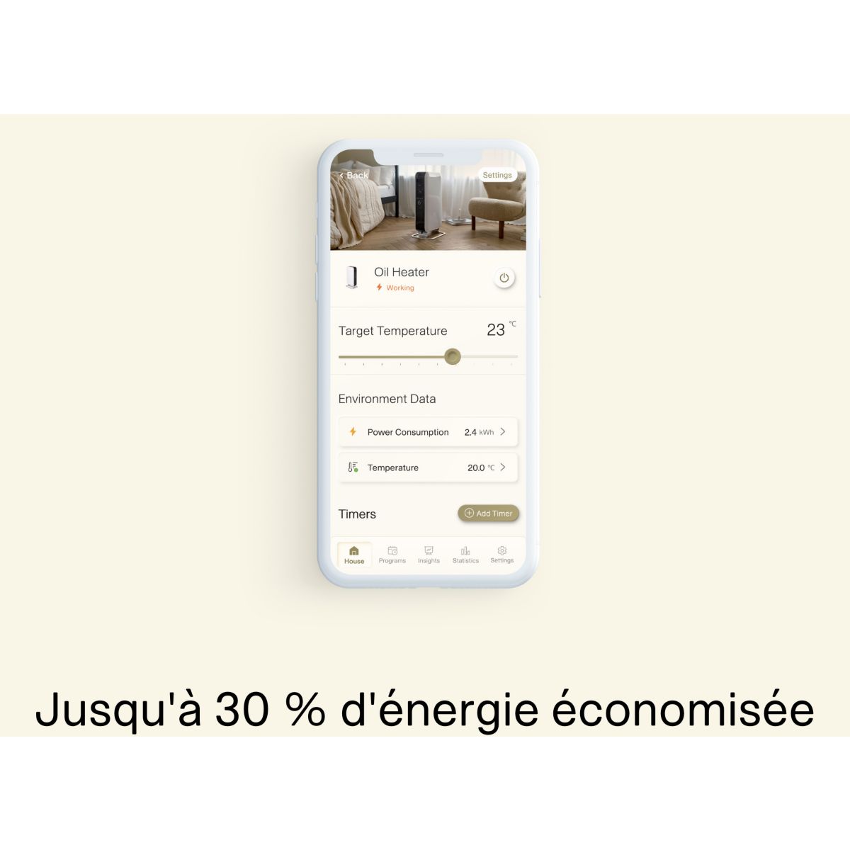 Chauffage Bain d'huile MILL OIL1500WIFI3BL - 5