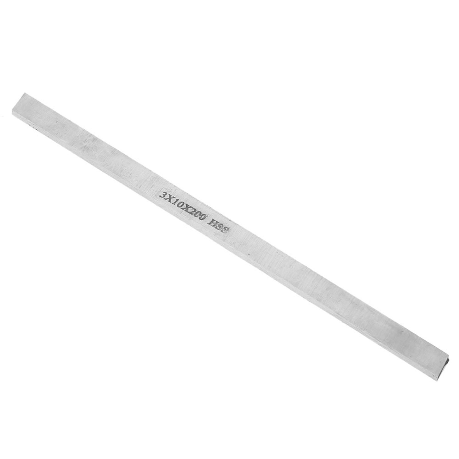 Acciaio rapido HSS Lat de tournant en cu bree BRAINE BAR BLANCHE (3 * 10 * 200 mm) - 3