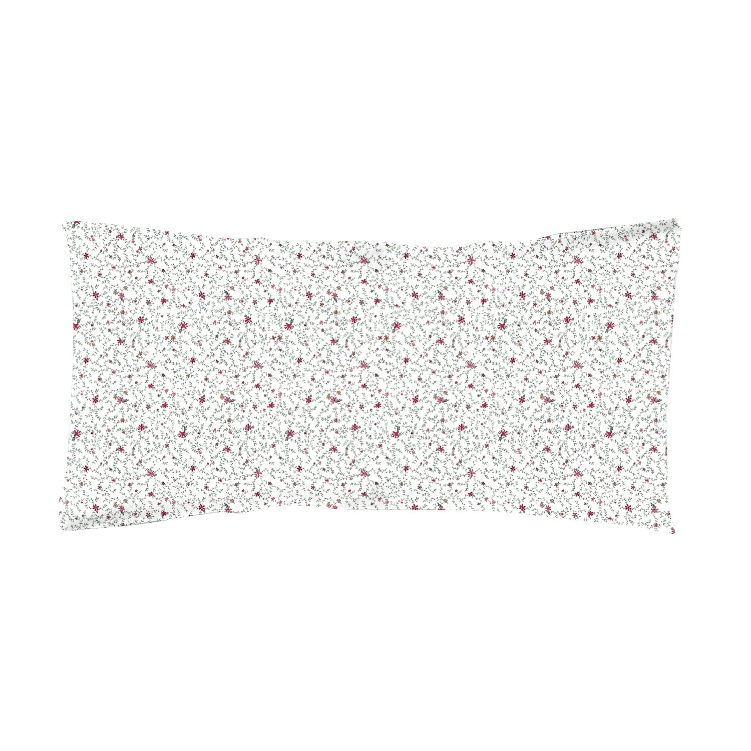 Funda almohada florecitas - cama180 (45x110 / set 2 fundas almohada)