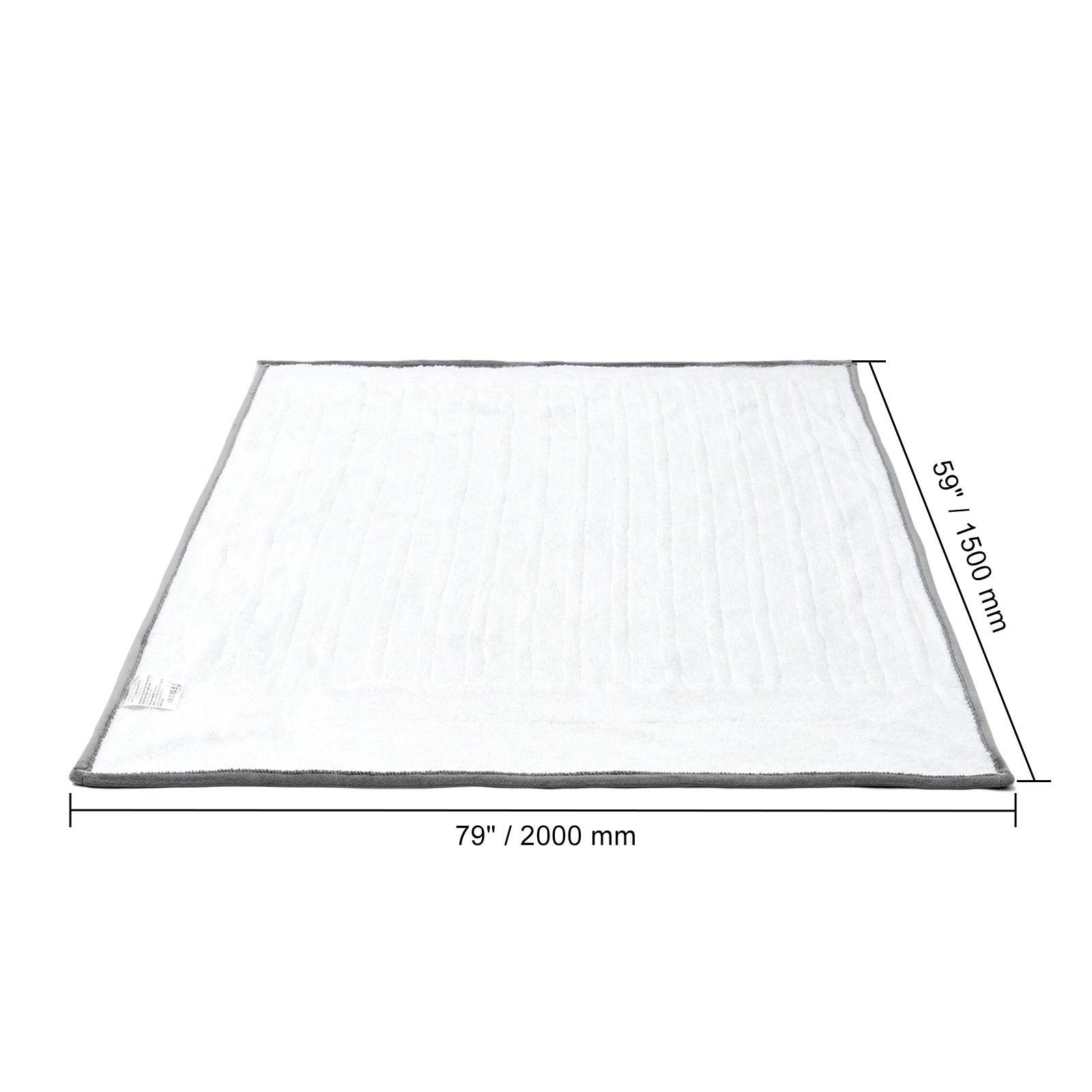 Coperta Riscaldata,SucceBuy Coperta Riscaldata Elettrica 150 x 200 cm Morbida Flanella,Copriletto Riscaldato in Pile con 9 Impostazioni - 2