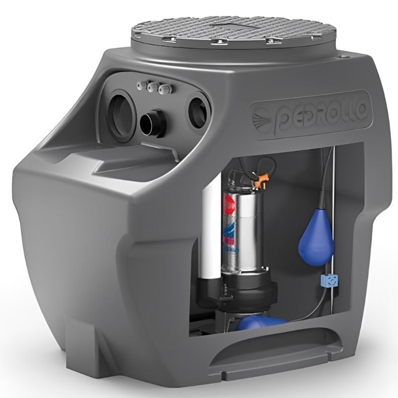 Station de relevage 250L Pedrollo SAR250ECOTOP2VORTEX Pompe a eau 0 — free download