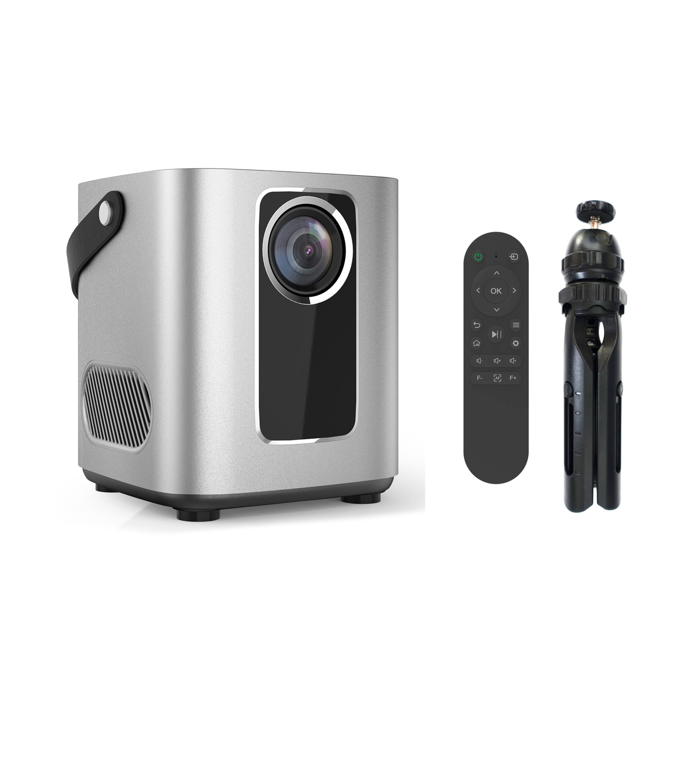 Vidéoprojecteur full HD 1080p Connecté Wifi avec haut-parleurs stéréo intégrés – 6000 Lumens - 8