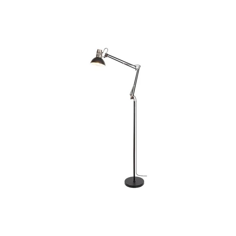 Lampa podłogowa stojąca Aristeo czarna chromowana 1xE27x40W wym: 171 x 66 x 25 cm metal Rabalux