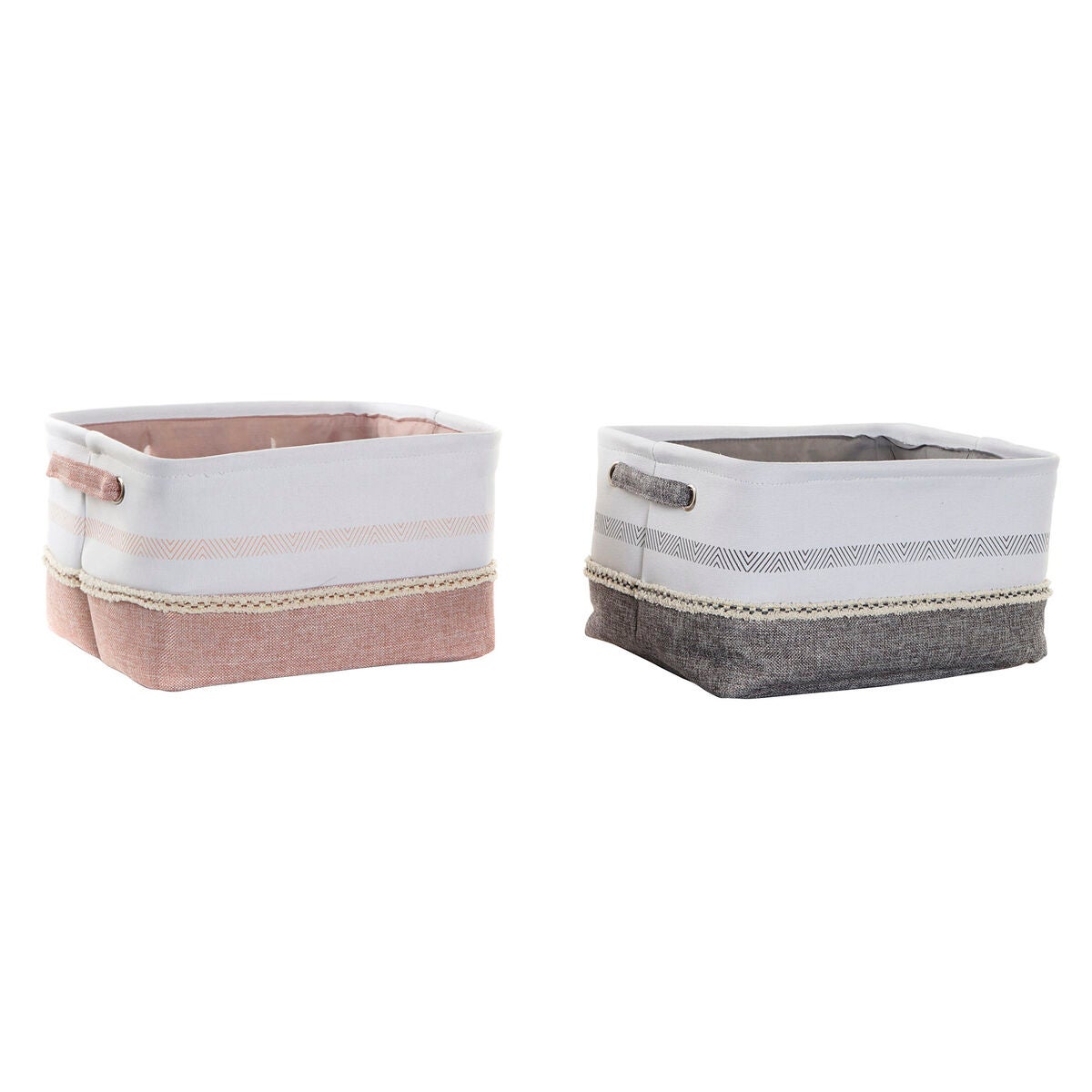 Panier Multi-usages Dkd Home Decor Fibre Herbier Marin 25 X 25 X 20 Cm 3 Unites 8424001974665 Panier Multi-usages Dkd Home Decor Fibre Herbier Marin 25 X 25 X 20 Cm 3 Unites 8424001974665