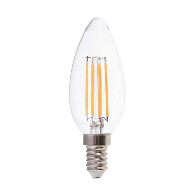 Ampoule LED E14 6W 100LM/W Filament de bougie 6500K
