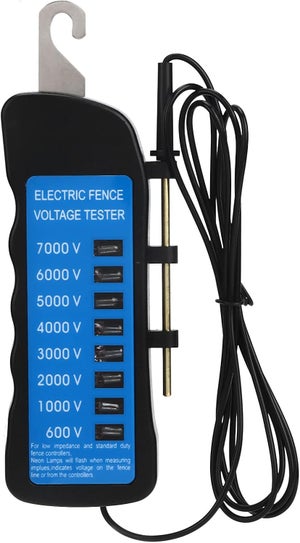 Testeur De Clôture électrique ESmoda - Signal Sonore Et Lumineux, Fonctionne Sans Contact, Pile CR2032 (non Fournie)