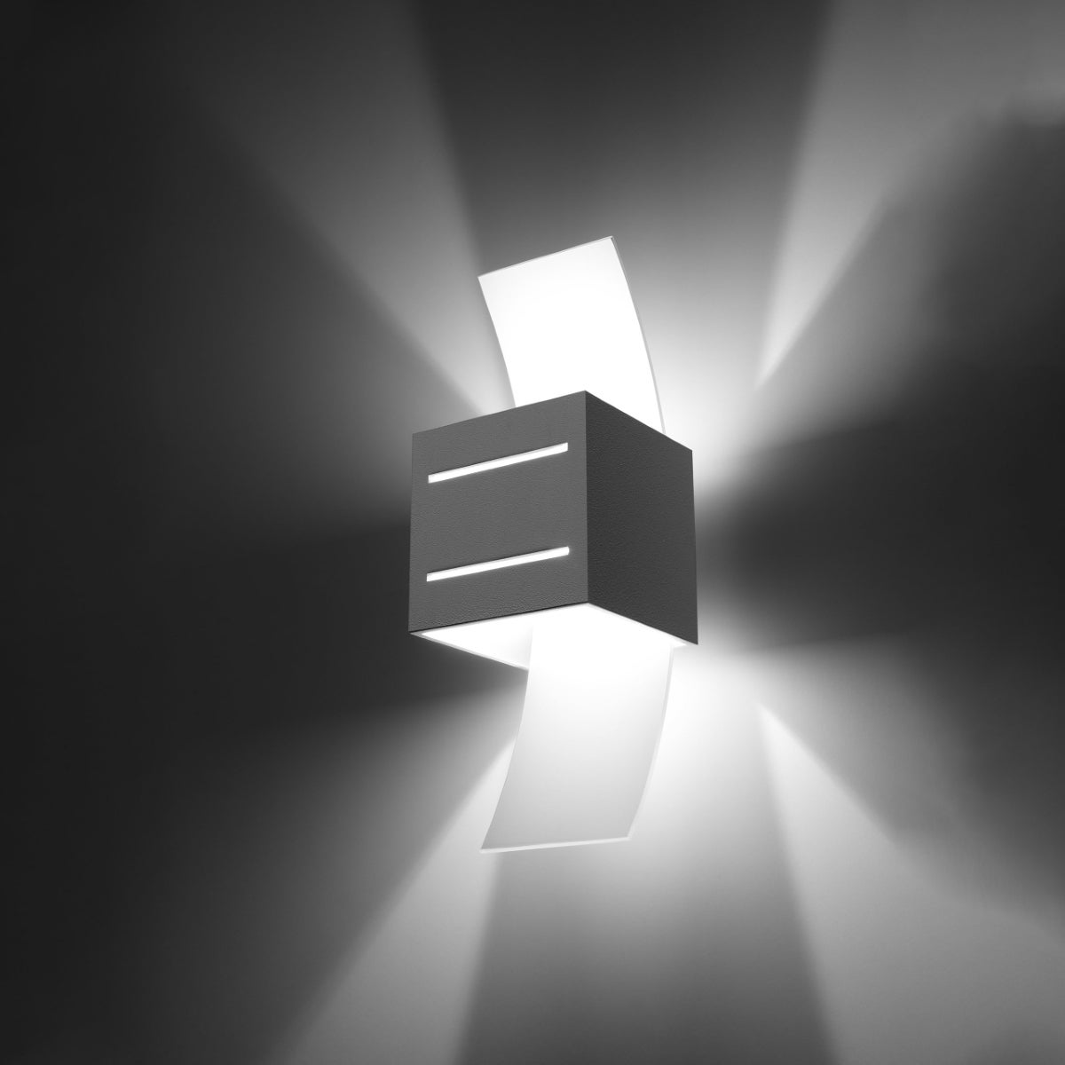Kinkiet SOLENIX biały LED 3000K - 10x12x30cm Sollux