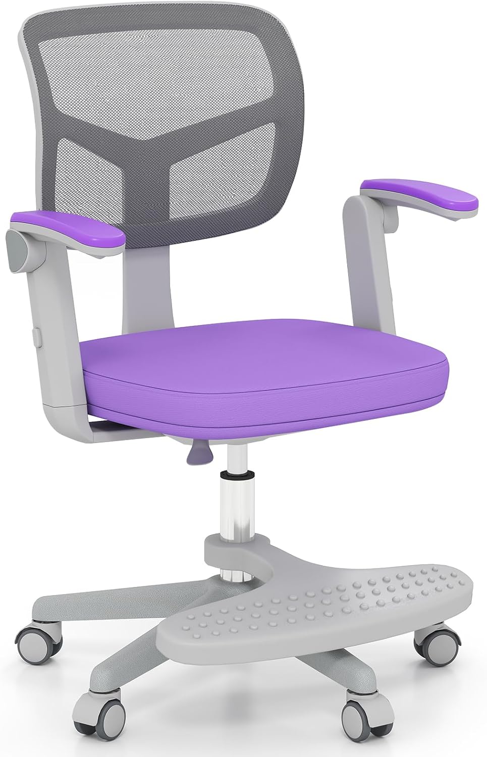 CLP Sedia ergonomica con poggiatesta Lothenda, Regolabile in Altezza con Supporto Lombare, braccioli 3D, Sedia Girevole Fino a 150 kg, Colore:Nero