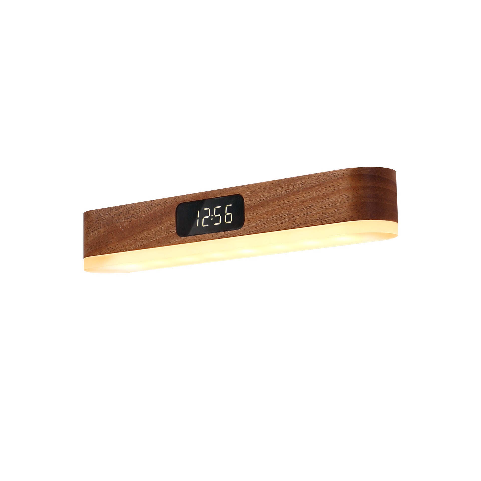 1 szt. Magnetyczna lampka nocna z dotykowym sterowaniem, timerem i trzema temperaturami barwowymi, idealna do pokoju dziecięcego (kolor drewna sapele)