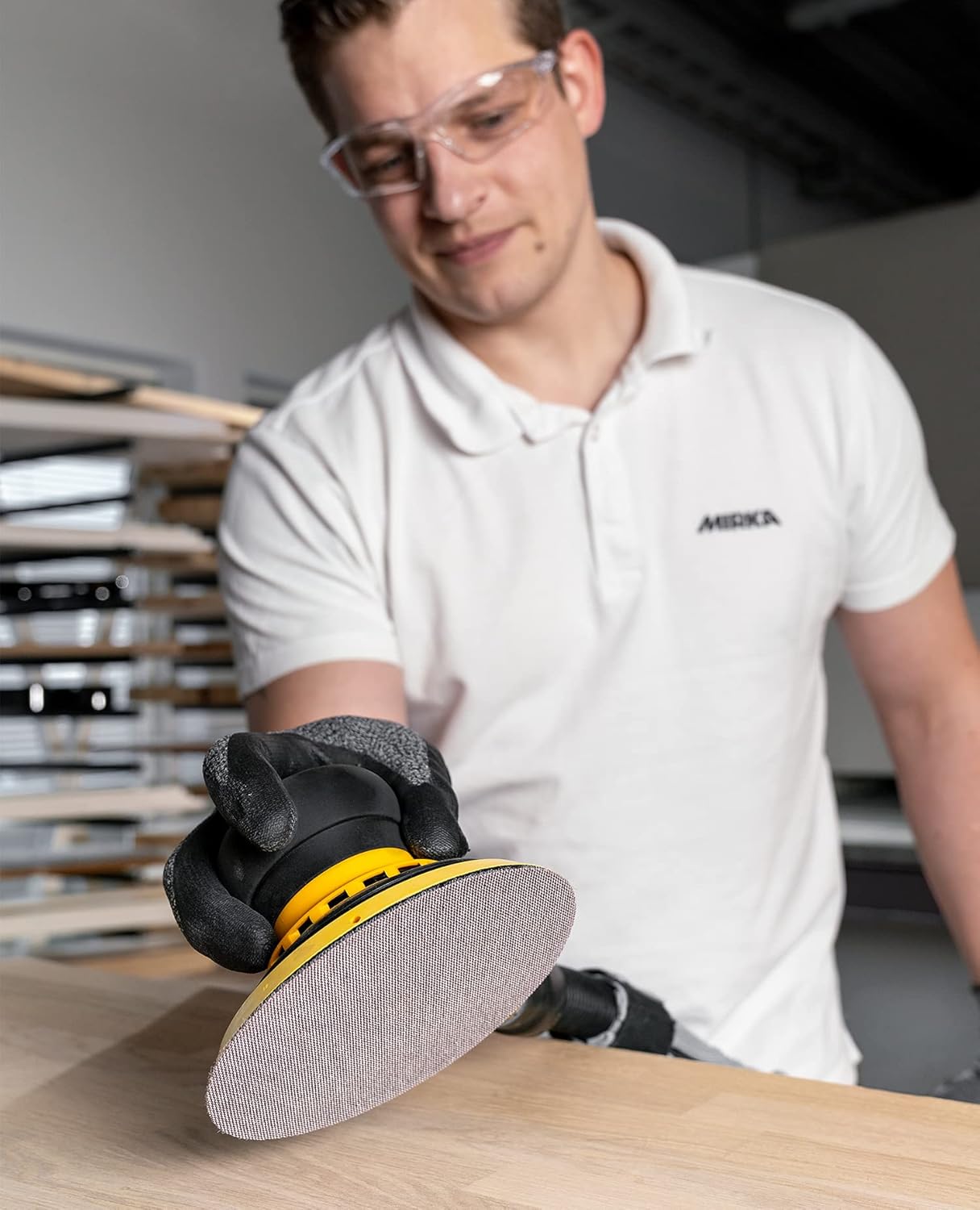 Boîte de disques ABRANET Ø150 mm Grip Grain 120 (50 pcs) - MIRKA 5424105012 - 5