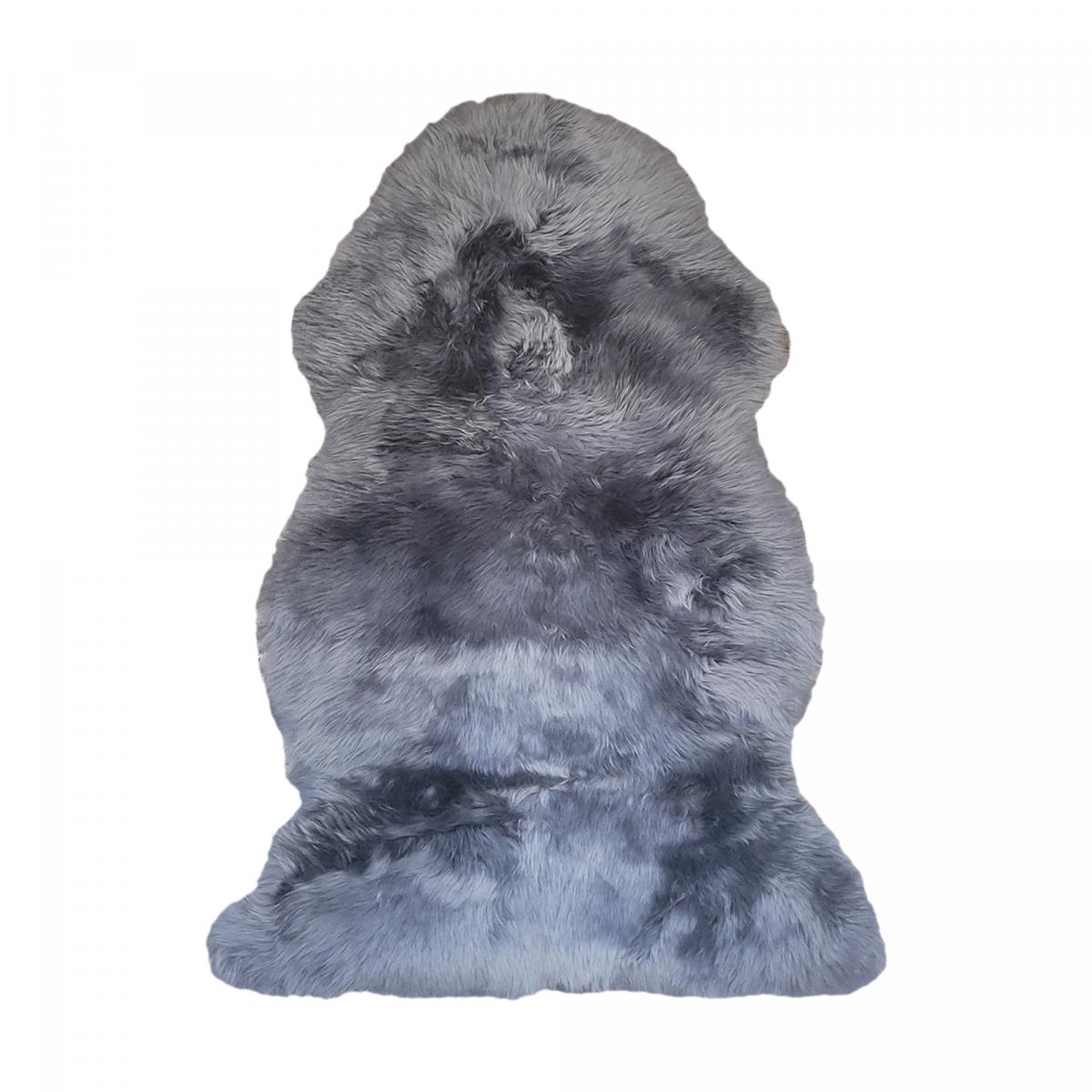 Alfombra Shaggy De Pelo Largo Para Salón - 183x183 Cm - Gris - Suave, Esponjosa Y Antideslizante - Fácil De Limpiar