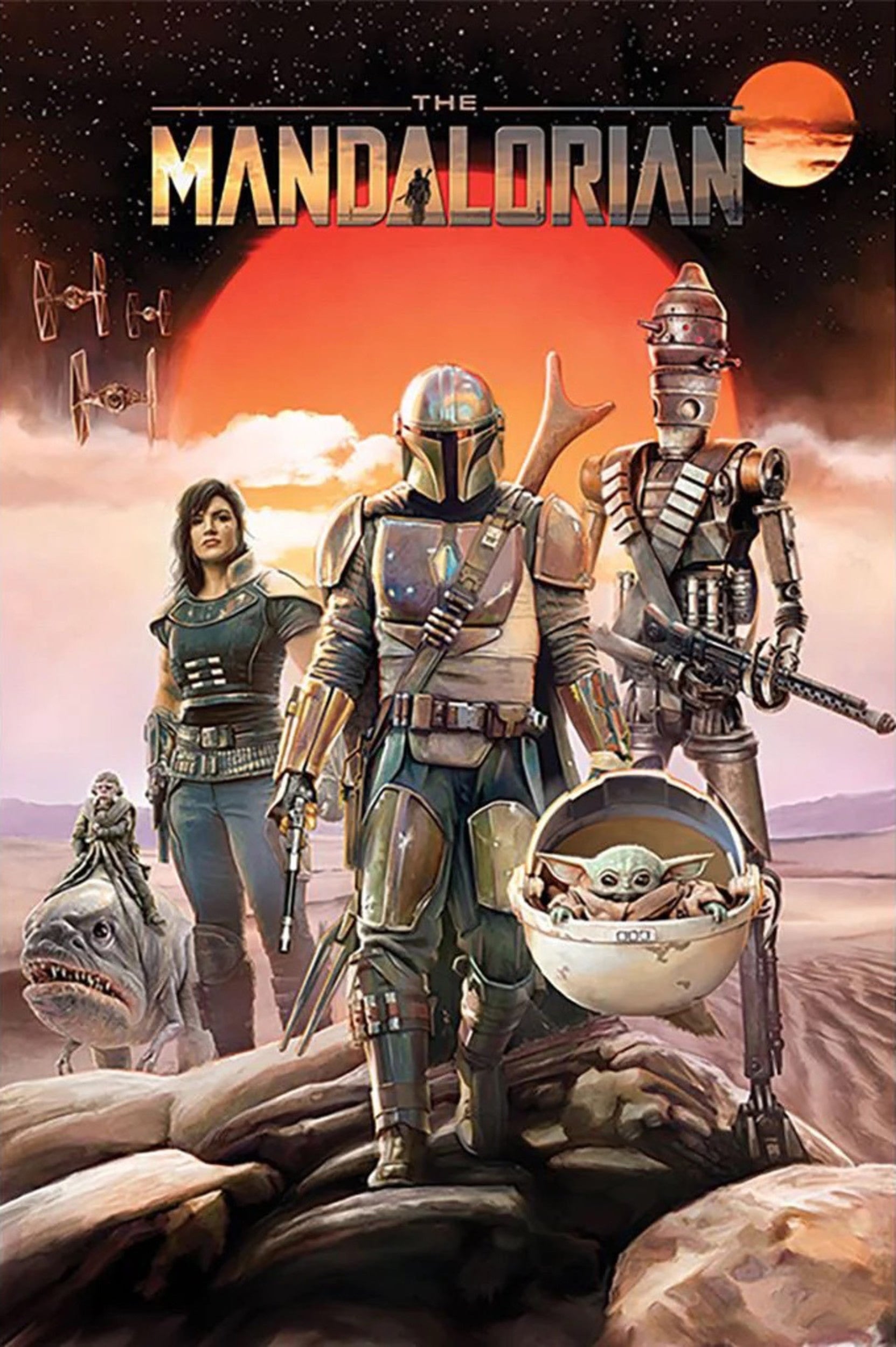 Poster Star Wars - The Mandalorian - Clan of Two 61x91.5cm | Leroy