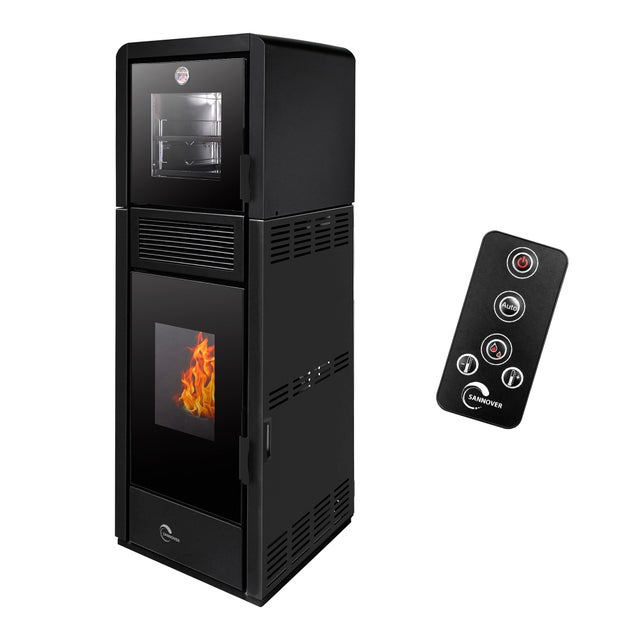 Poêle à Granulés Etanche avec Four Ardoria 13 kW Sannover