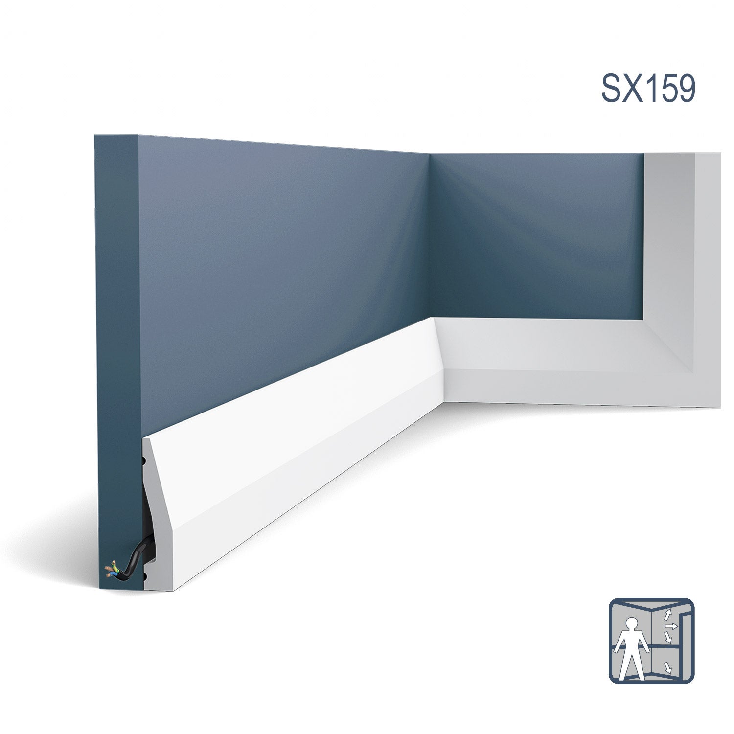 Plinthe Orac Decor AXXENT SX159 Plinthe Cimaise Moulure décorative - 2