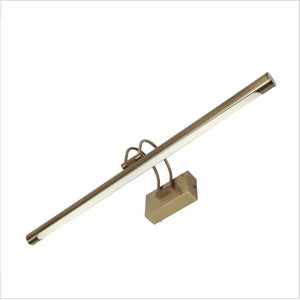 Applique Murale LED Tableau Miroir 9W Bronze – Lumière Chaude 3000K Orientable 41 Cm Élégante Classique