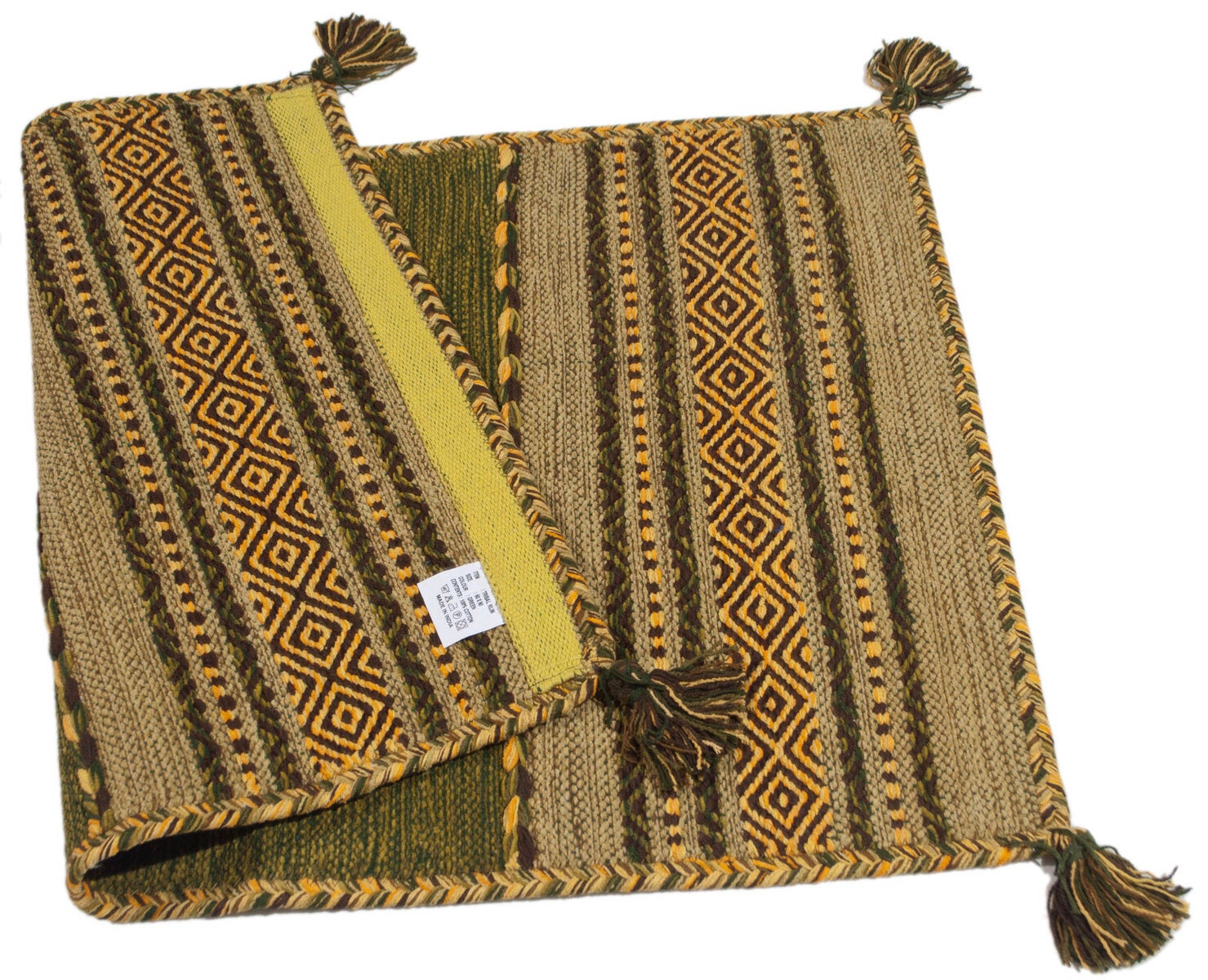Kilim Lory tribal 100% bawełna, indyjski, ręcznie robiony 90x60 cm