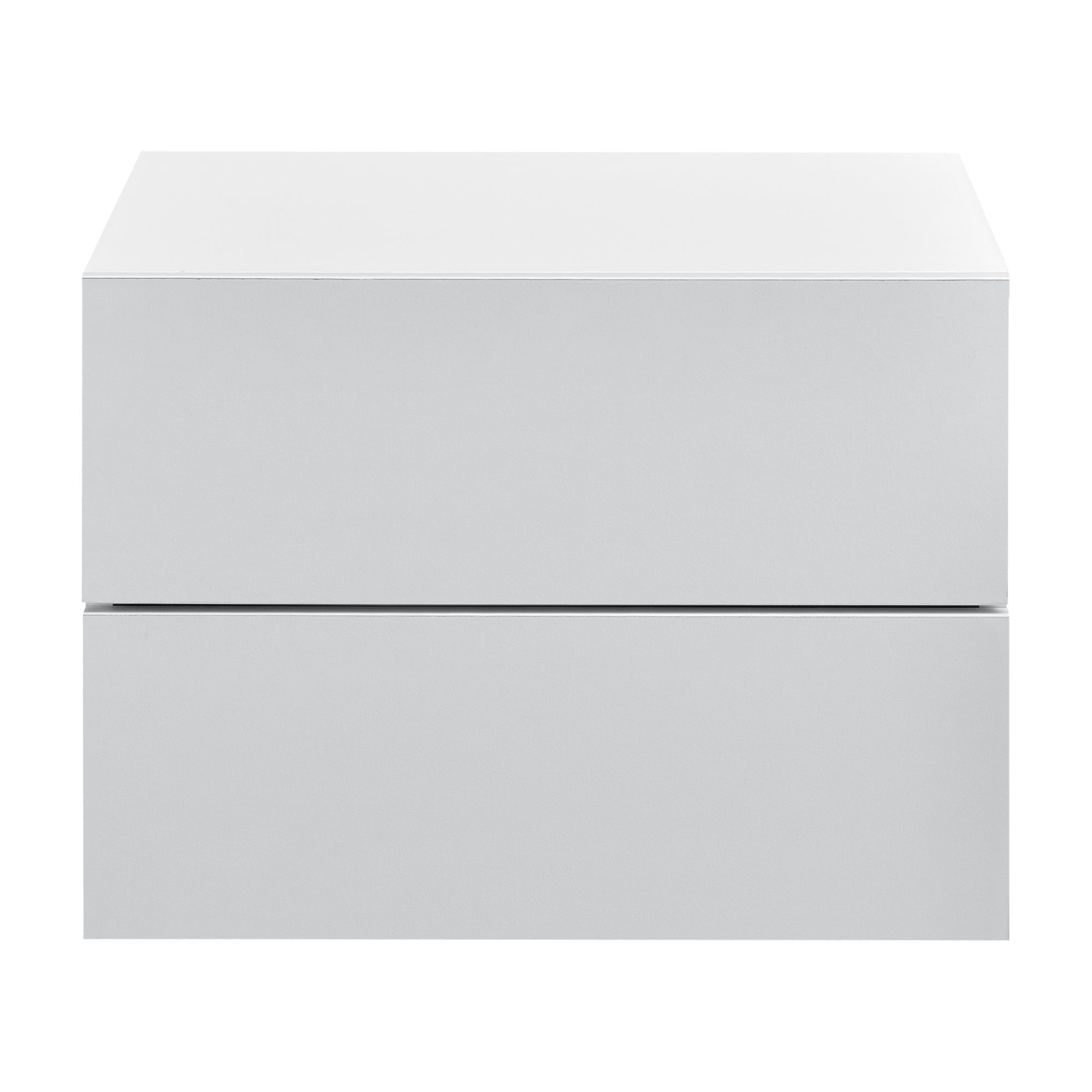 Armoire Murale Ampfing avec 2 Tiroirs 40 x 29 x 30 cm Blanc [en.casa] - 4