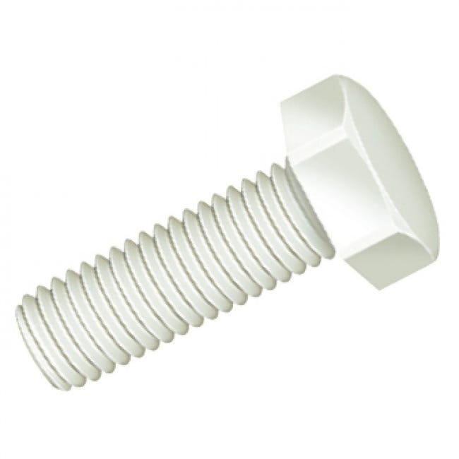 Viti esagonali DIN 933 in plastica M2-M24 Viti esagonali DIN 933 in plastica M2-M24