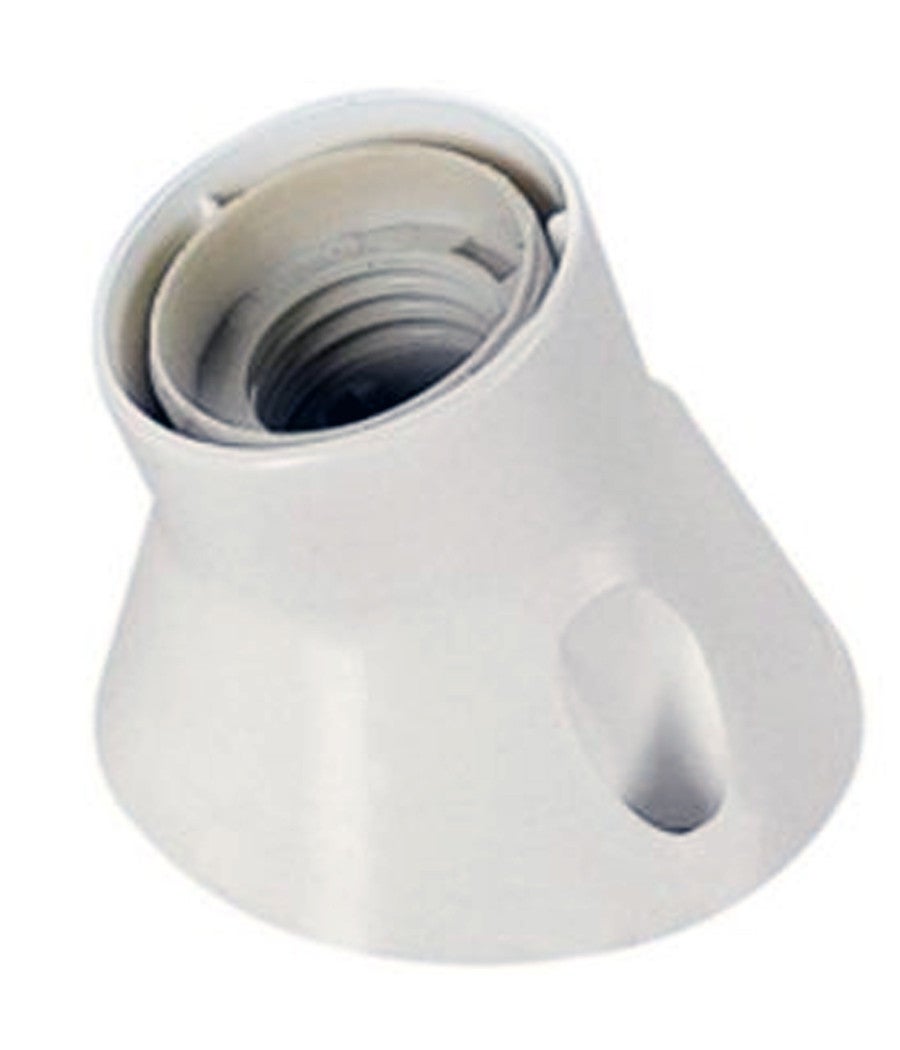 Trade Shop - Portalampada Portalampade E27 Da Parete Supporto A Muro Porta Lampada Inclinato - - 2