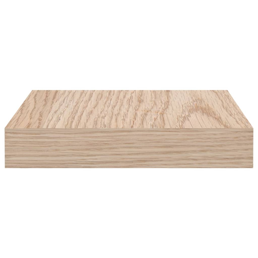 2 pcs Étagères murale | Étagère flottante | Étagères de rangements 40x23,5x4 cm bois d'ingénierie CFW54198 - 4