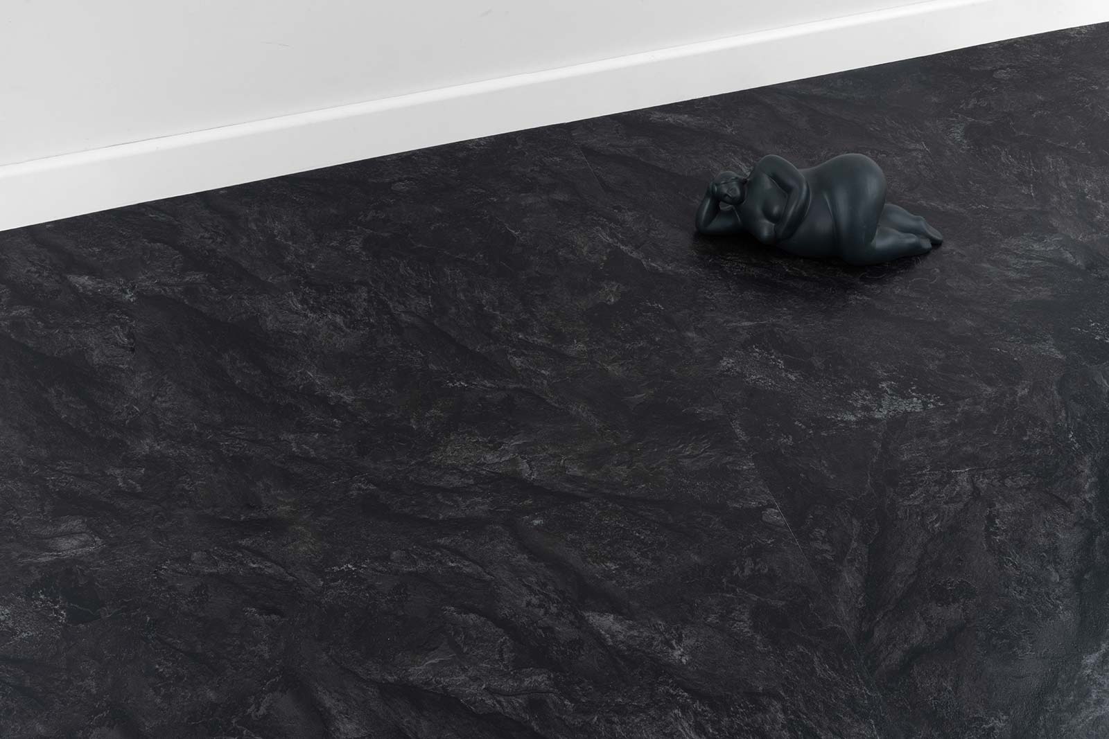 Dalle PVC autocollante Pose facile et rapide Nature2Floor Simple Stone Ardoise Noire 45x45cm - 5
