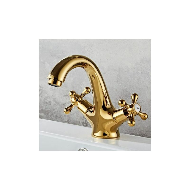 Robinet De Lavabo PEERLESS PT9675, Deux Poignées Avec Bonde Pop-up - Neuf