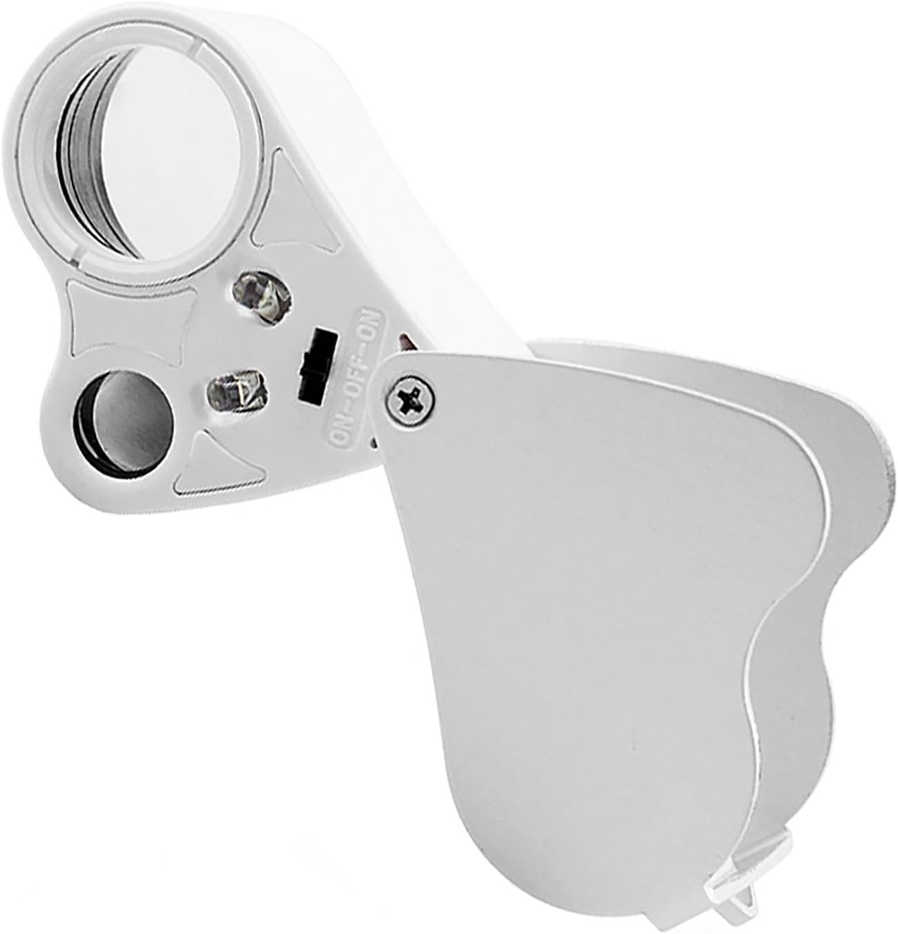 Loupe de bijoutier 2 pièces 30x et 60x avec lumière LED, loupe 30x avec lumière UV 3 et lumière LED pour bijoux, pierres précieuses, pierres, timbres, pièces de monnaie, montres et antiquités Loupe de bijoutier 2 pièces 30x et 60x avec lumière LED, loupe 30x avec lumière UV 3 et lumière LED pour bijoux, pierres précieuses, pierres, timbres, pièces de monnaie, montres et antiquités