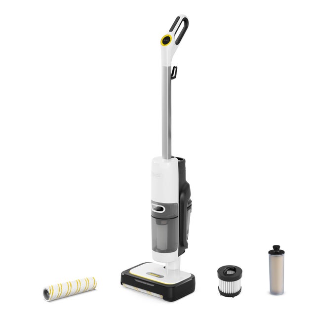 Kärcher SCV 4 Steam Vac - Aspirateur vapeur 3-en-1 pour saletés tenaces et humides