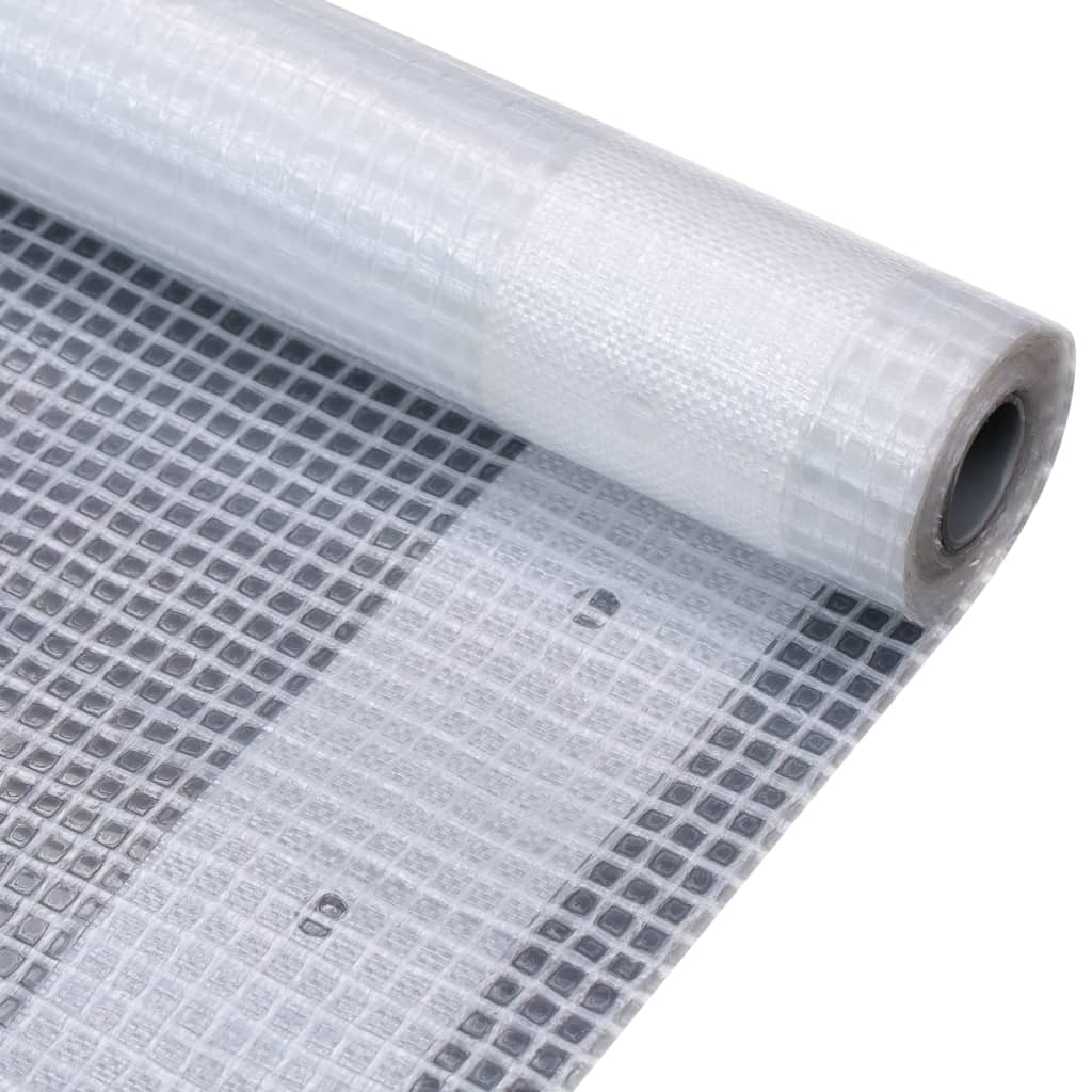 Lonas de lona 2 unidades 260 g/m2 2x10 m branco - COMFORTXL - 3