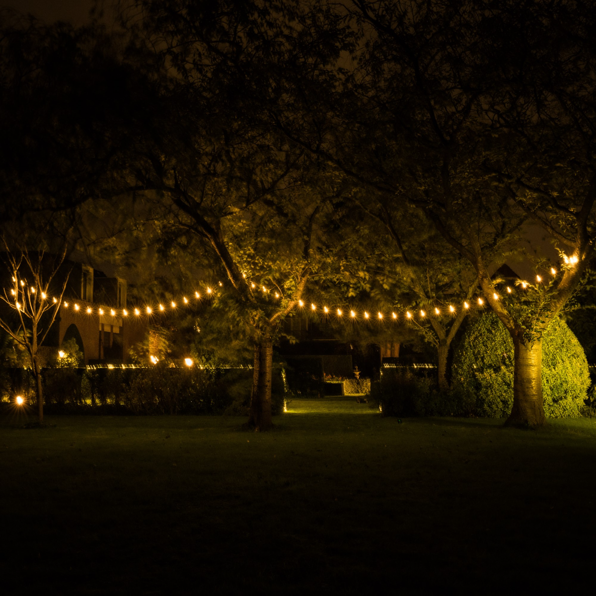 Guirlande solaire Iplux® Venice 10m - Haute qualité - Durée de combustion 15 heures - 2