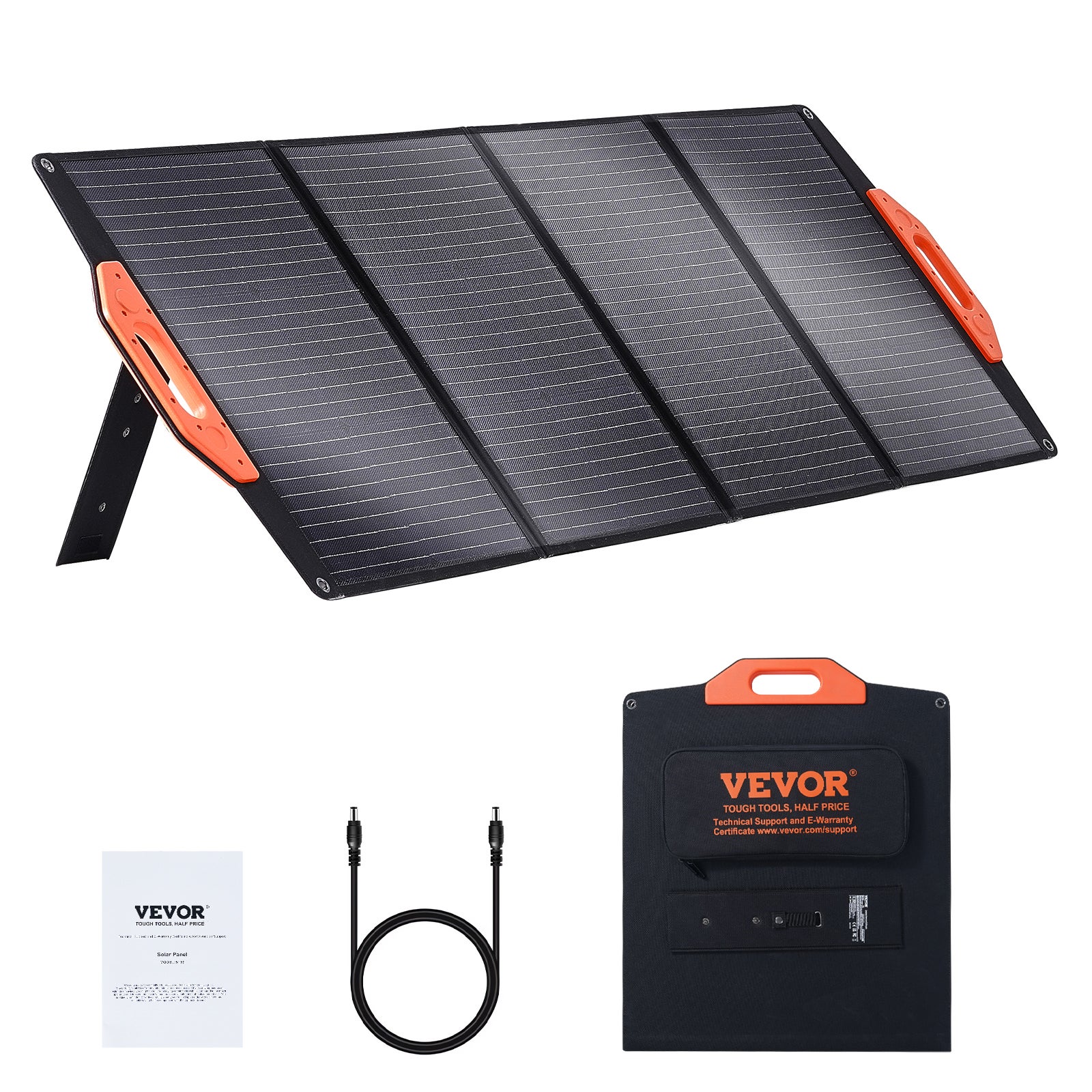 Zbs 14 210 S 3 Ma 23 21 Solar VEVOR Panneau Solaire Portable 120 W Chargeur Solaire Pliable