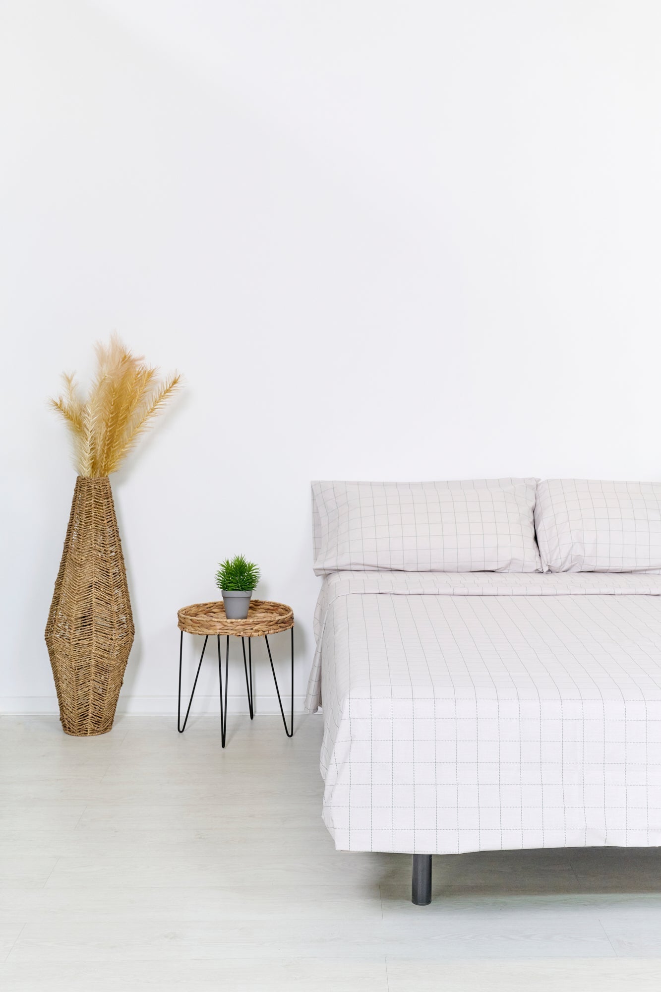 Ensemble de draps Check Verde 3 pc 160x200 (Lit 160) Vert - 2