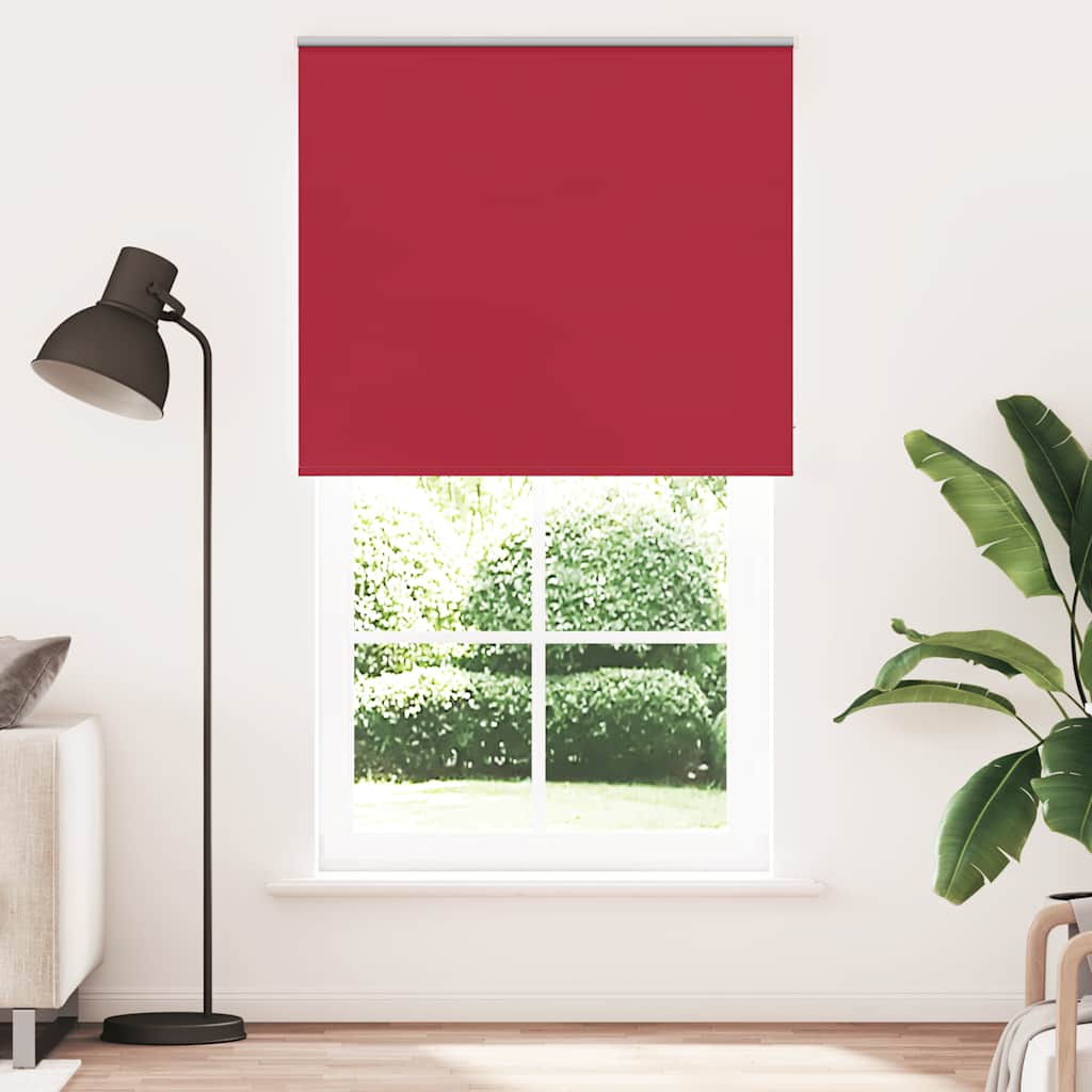 Roleta zaciemniająca Red 140x230 cm Szerokość tkaniny 136,6 cm vidaXL